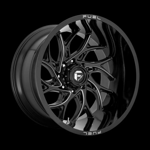 Fuel 22X10 5/127 -18 D741 RUNNER - IDB WA
